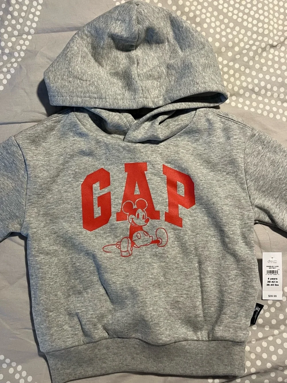GAP x Disney Mickey Hooded Sweatshirt